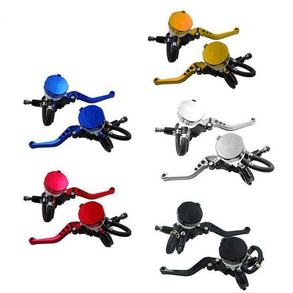 one pair motorcycle 7/8'' 22mm clutch brake lever master cylinder reservoir set with adjustable levers and fluid reservoir
one pair motorcycle 7/8'' 22mm clutch brake lever master cylinder reservoir set with adjustable levers and fluid reservoir