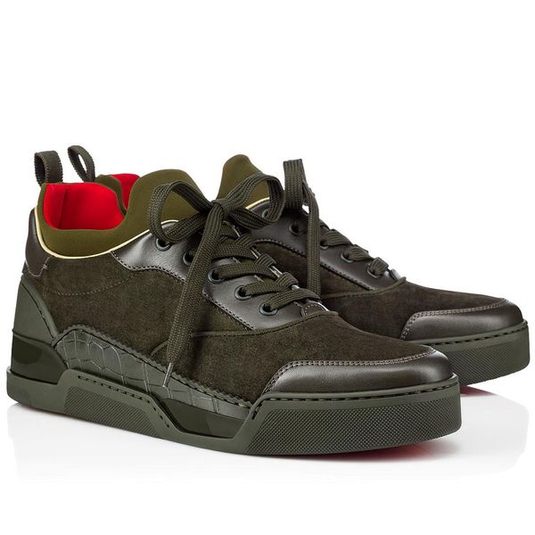2020 aurelien red bottom shoes for mens sneaker sports shoes flat aurelien mens flat suede high sneakers tyrol, Black
2020 aurelien red bottom shoes for mens sneaker sports shoes flat aurelien mens flat suede high sneakers tyrol, Black