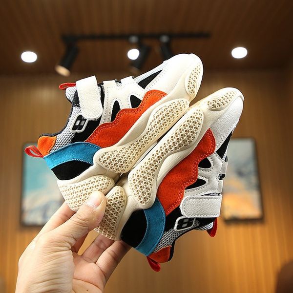 2019 korean season fashion web children's celebrity children's casual white shoes color matching versatile running sports shoes, Black
2019 korean season fashion web children's celebrity children's casual white shoes color matching versatile running sports shoes, Black