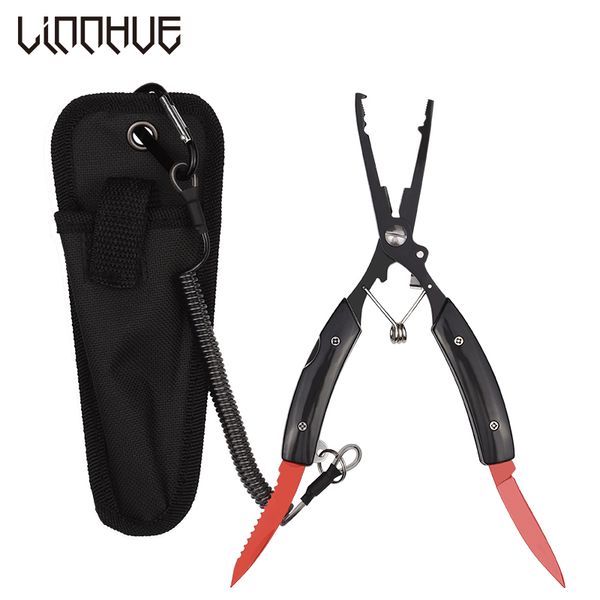linnhue portable folding multifunctional fishing pliers stainless steel scissors line cutter remove hook fishing tools pliers
linnhue portable folding multifunctional fishing pliers stainless steel scissors line cutter remove hook fishing tools pliers