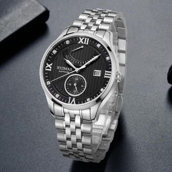 6720 young men's watch mechanical watch fashion trend business men's send boyfriend, Slivery;brown
6720 young men's watch mechanical watch fashion trend business men's send boyfriend, Slivery;brown