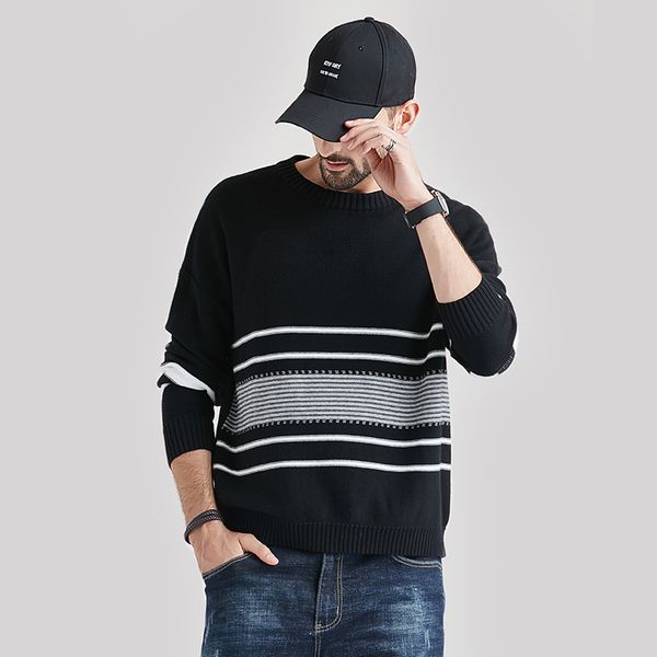 mjartoria pullover men cashmere wool sweater men brand clothing 2020 autumn winter new arrival slim warm sweaters o-neck top, White;black
mjartoria pullover men cashmere wool sweater men brand clothing 2020 autumn winter new arrival slim warm sweaters o-neck top, White;black