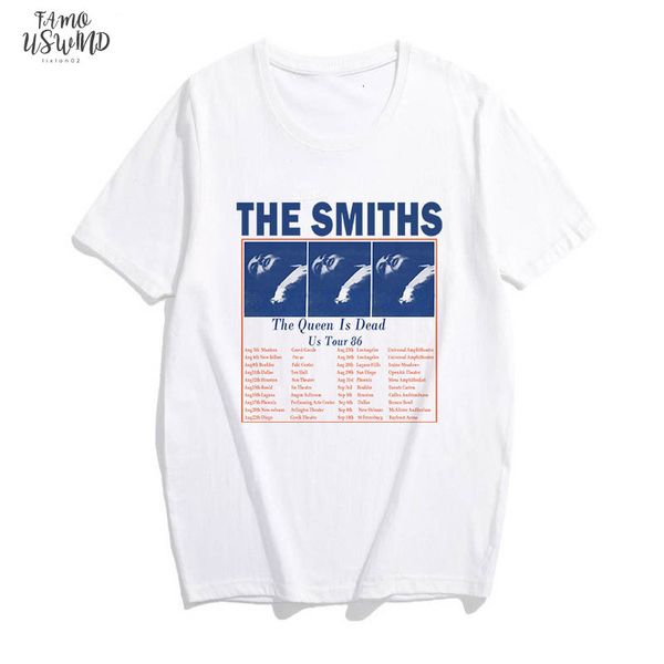 the smiths printing girl t shirt new summer women rock band short sleeved o neck casual harajuku t shirts plus size, White
the smiths printing girl t shirt new summer women rock band short sleeved o neck casual harajuku t shirts plus size, White