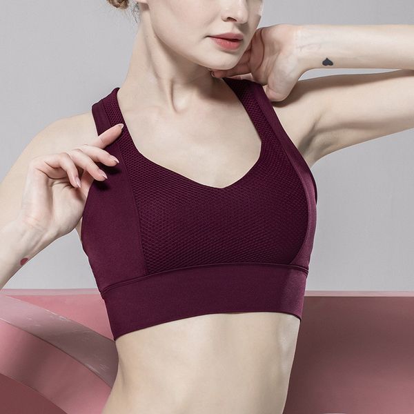 new v-neck women sports bra breathable high elasticity cross beauty back gathered vest female running fitness soft yoga clothes, White;black
new v-neck women sports bra breathable high elasticity cross beauty back gathered vest female running fitness soft yoga clothes, White;black
