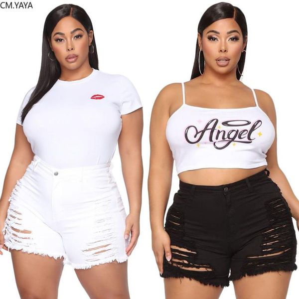CM.YAYA Plus Size XL-5XL Women Hole Hollow Out High Waist Jeans Shorts Fashion Classic Sexy Club Denim Knee Length Pants, Blue
CM.YAYA Plus Size XL-5XL Women Hole Hollow Out High Waist Jeans Shorts Fashion Classic Sexy Club Denim Knee Length Pants, Blue