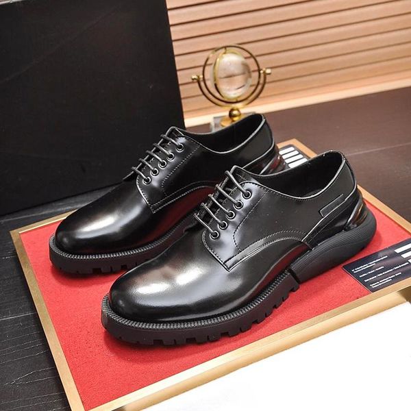 derby shoes autumn winter new comfortable business dress shoes mens split leather pointed formal lace -up office oxfords drop ship, Black
derby shoes autumn winter new comfortable business dress shoes mens split leather pointed formal lace -up office oxfords drop ship, Black