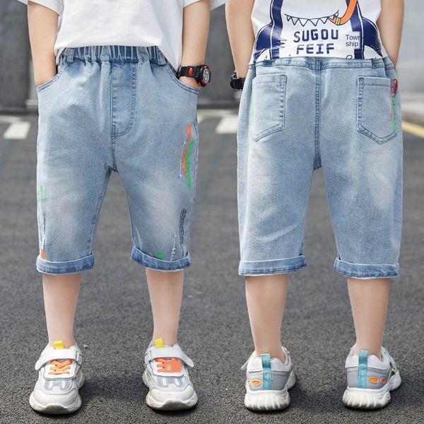 kc9f8 wear men's denim shorts summer capri children's clothing trousers shorts and trousers pants 2020 summer new medium and large, Blue
kc9f8 wear men's denim shorts summer capri children's clothing trousers shorts and trousers pants 2020 summer new medium and large, Blue