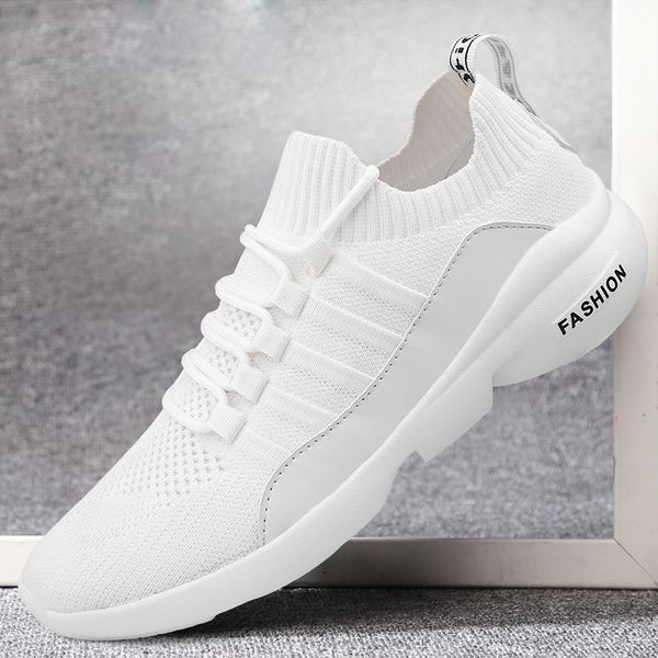 damyuan 2020 men's casual shoes flying weave super light running shoes slip-on sock sneakers outdoor jogging walking mesh tenis, Black
damyuan 2020 men's casual shoes flying weave super light running shoes slip-on sock sneakers outdoor jogging walking mesh tenis, Black