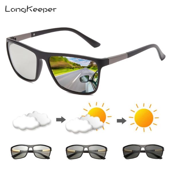 pchromic sunglasses men polarized driving chameleon glasses male change color sun glasses black uv400 driver's eyewear, White;black
pchromic sunglasses men polarized driving chameleon glasses male change color sun glasses black uv400 driver's eyewear, White;black