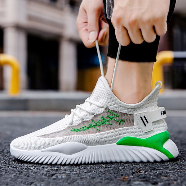2020 new wholesale mens shoes new summer sports shoes fashion casual running shoes mens breathable flying woven coconut tide, Black
2020 new wholesale mens shoes new summer sports shoes fashion casual running shoes mens breathable flying woven coconut tide, Black