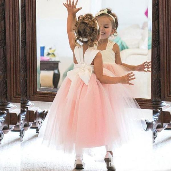 new sleeveless bow tulle kids formal wear birthday christmas girls pageant wedding party events flower girls dresses custom, Red;yellow
new sleeveless bow tulle kids formal wear birthday christmas girls pageant wedding party events flower girls dresses custom, Red;yellow