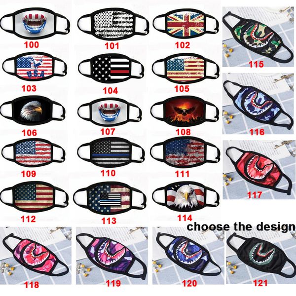 america flag mask shark masks camouflage hip hop mask face mouth kids cotton masks resuable mask dhl fast shipping
america flag mask shark masks camouflage hip hop mask face mouth kids cotton masks resuable mask dhl fast shipping