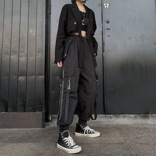 woman man streetwear harem jogger pant cargo hip hop side ribbon strap ring zipper pocket tracksuit punk korean summer plus size, Black;white
woman man streetwear harem jogger pant cargo hip hop side ribbon strap ring zipper pocket tracksuit punk korean summer plus size, Black;white