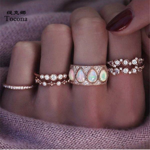 designer rings opal clear crystal stone weeding rings sets for women gold geoemtric bohemian jewelry accessories, Golden;silver
designer rings opal clear crystal stone weeding rings sets for women gold geoemtric bohemian jewelry accessories, Golden;silver
