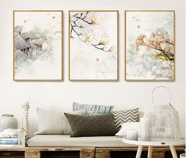 3 panels canvas painting wall posters and prints abstract ink flower hd wall art pictures for living room dining restaurant l home decor
3 panels canvas painting wall posters and prints abstract ink flower hd wall art pictures for living room dining restaurant l home decor
