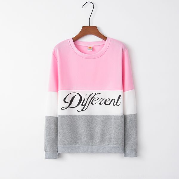 2015 pulloverwool pullover korean autumn new women's color matching letter round neck long sleeve pullover sweater fleece women, Black
2015 pulloverwool pullover korean autumn new women's color matching letter round neck long sleeve pullover sweater fleece women, Black