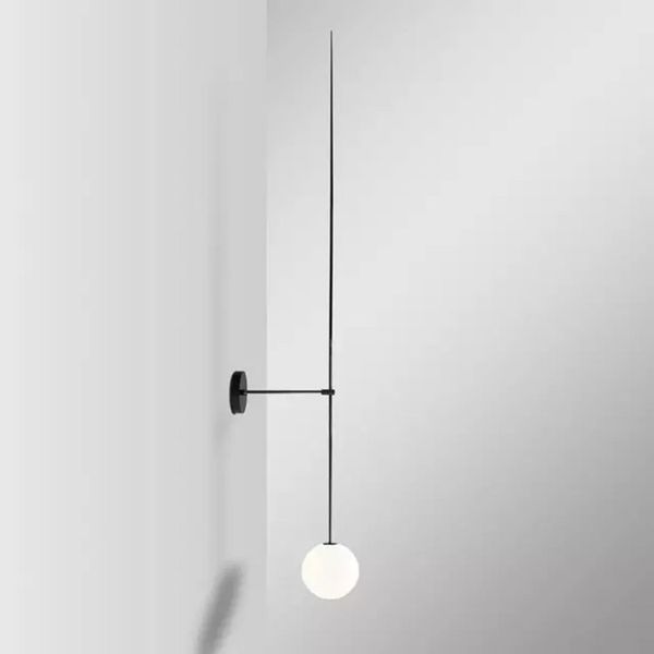 minimalist modern led wall lamp for bedroom bedside glass ball g4 wall light gold or black staircase corridor long fixtures
minimalist modern led wall lamp for bedroom bedside glass ball g4 wall light gold or black staircase corridor long fixtures