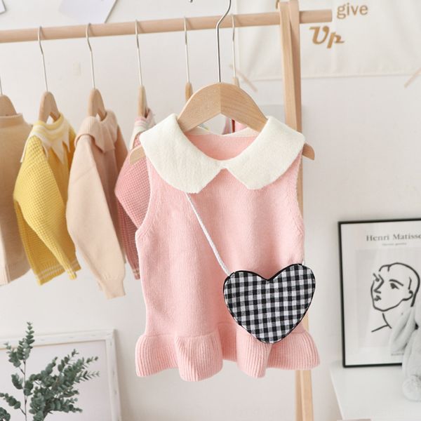 2020 autumn children's knitted waistcoat vest vest girls solid color skirt autumn and winter sleeveless sweater children, Camo
2020 autumn children's knitted waistcoat vest vest girls solid color skirt autumn and winter sleeveless sweater children, Camo