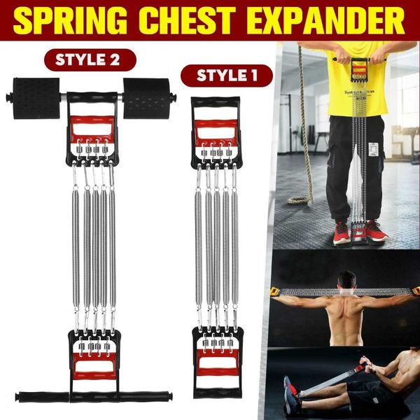 resistance bands muti- functional springs chest expander fitness pulling gym tension training exercise muscle workout band
resistance bands muti- functional springs chest expander fitness pulling gym tension training exercise muscle workout band