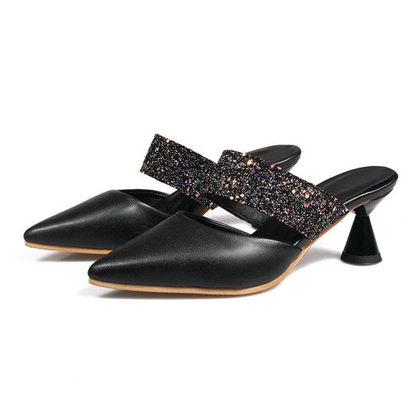 size 33-44 women pointed toes patchwork shoes office lady dress leisure slippers woman high heels shoes female outdoor shoe cs02, Black
size 33-44 women pointed toes patchwork shoes office lady dress leisure slippers woman high heels shoes female outdoor shoe cs02, Black