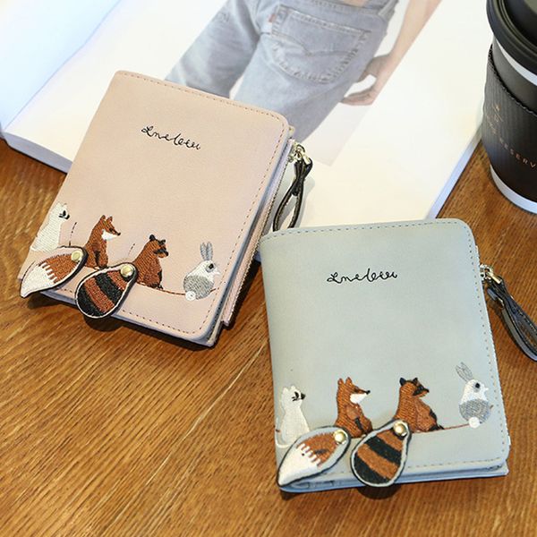 women's wallet 3d fox slim folding personal wallet coin purse card holder ladies purse leather mini wallet purse, Red;black
women's wallet 3d fox slim folding personal wallet coin purse card holder ladies purse leather mini wallet purse, Red;black