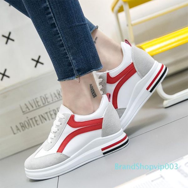 2019 spring autumn women sneakers platform increasing casual shoes woman wedges trainers, Black;white
2019 spring autumn women sneakers platform increasing casual shoes woman wedges trainers, Black;white