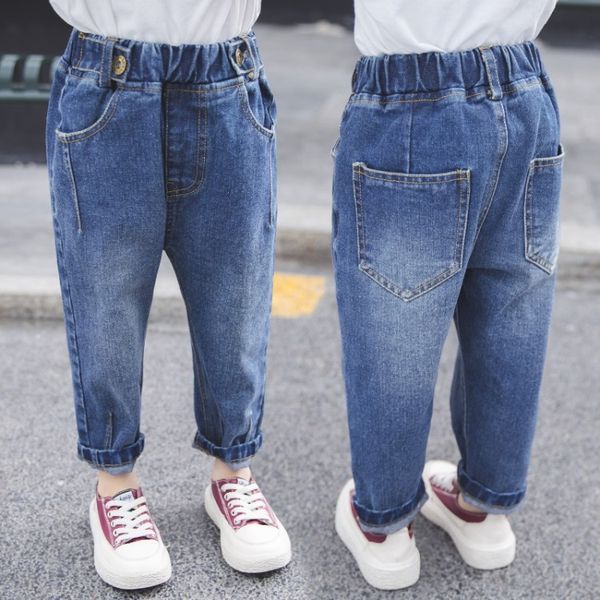 clothing korean pants panty style jeans 2019 seasons new children's pure color jeans men's and women's children's pants, Blue
clothing korean pants panty style jeans 2019 seasons new children's pure color jeans men's and women's children's pants, Blue