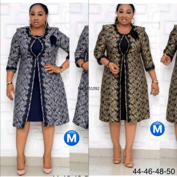 2 piece women set long coat and dress christmas african dresses dashiki bazin riche african clothing midi dresses africa clothes, Red
2 piece women set long coat and dress christmas african dresses dashiki bazin riche african clothing midi dresses africa clothes, Red