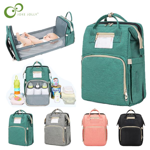 New Multifunction Fashion Mummy Maternity Nappy Bag Large Capacity Waterproof Bag Travel Backpack Nursing For Baby Care Yjn