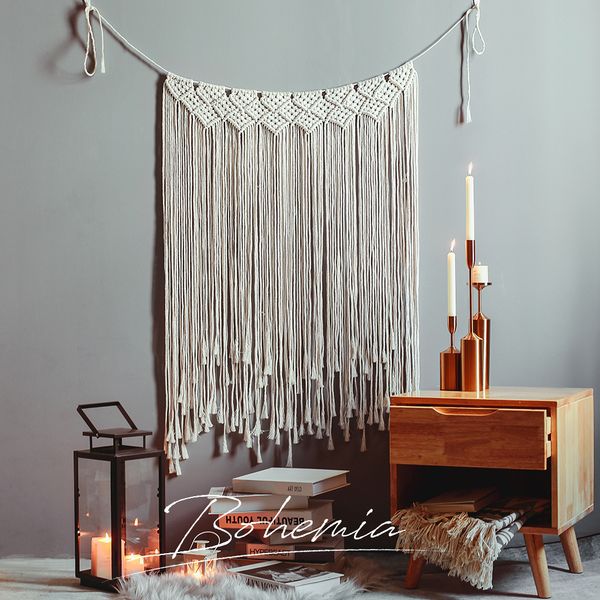 bohemian weddings weaving home accessories beige hand made cotton knitted wall hanging living room decoration gt020
bohemian weddings weaving home accessories beige hand made cotton knitted wall hanging living room decoration gt020