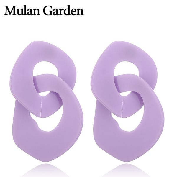 m&g trendy double round purple acrylic earrings for women fashion pink white acetate resin earrings stainless steel jewelry, Silver
m&g trendy double round purple acrylic earrings for women fashion pink white acetate resin earrings stainless steel jewelry, Silver