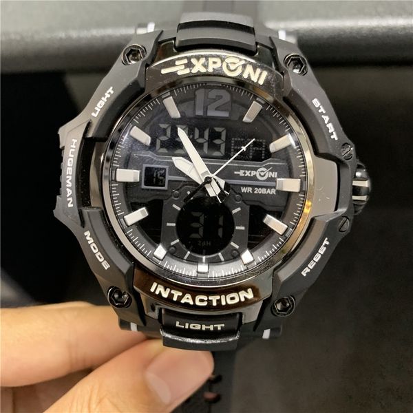 sports electronic double display electronic watch men's outdoor mountaineeringwatch large dial alloy shell new, Blue
sports electronic double display electronic watch men's outdoor mountaineeringwatch large dial alloy shell new, Blue