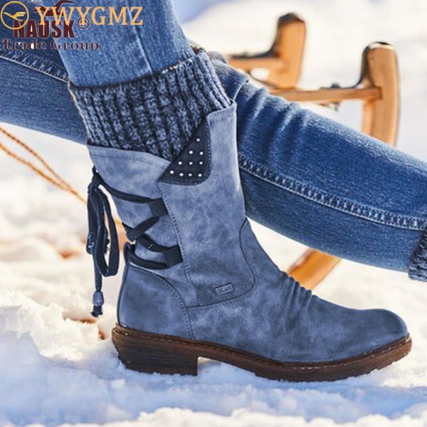 2020 women winter mid-calf boots flock winter shoes ladies fashion snow boots shoes thigh high suede warm femmes botas, Black
2020 women winter mid-calf boots flock winter shoes ladies fashion snow boots shoes thigh high suede warm femmes botas, Black