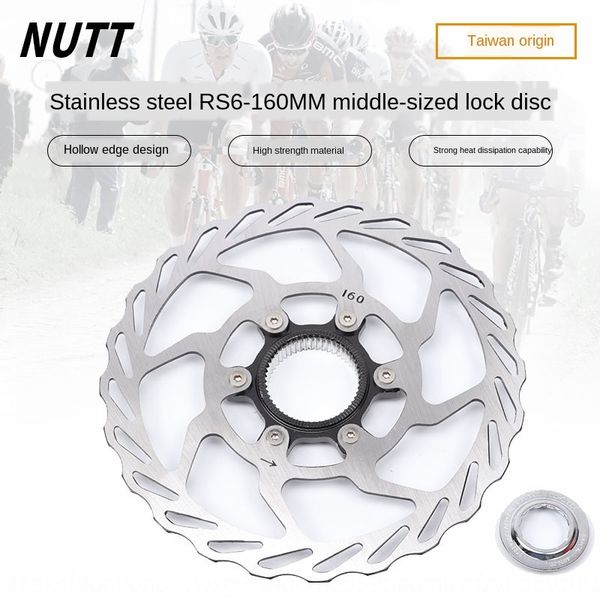 nutt ultra bicycle light middle lock mountain road bicycle middle lock brake disc brake disc 160mm, Silver
nutt ultra bicycle light middle lock mountain road bicycle middle lock brake disc brake disc 160mm, Silver