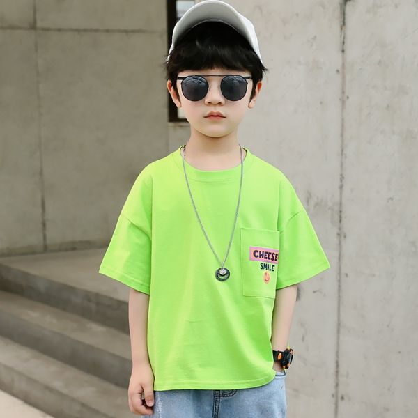 ipbvg boys' short sleeve 2020 new boys' medium and large boys' foreign style children's round collar half t-shirt sleeve, Blue
ipbvg boys' short sleeve 2020 new boys' medium and large boys' foreign style children's round collar half t-shirt sleeve, Blue