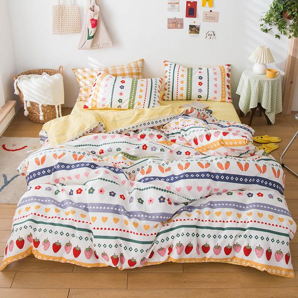 bed linen cotton striped 100%cotton floral bedding set size bed covers sabanas de algodon para cama king bedclothes
bed linen cotton striped 100%cotton floral bedding set size bed covers sabanas de algodon para cama king bedclothes