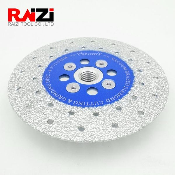 raizi vacuum brazed diamond cutting & grinding disc 105/115/125 mm m 14/5 8-11 double sided saw blade diamond wheel
raizi vacuum brazed diamond cutting & grinding disc 105/115/125 mm m 14/5 8-11 double sided saw blade diamond wheel