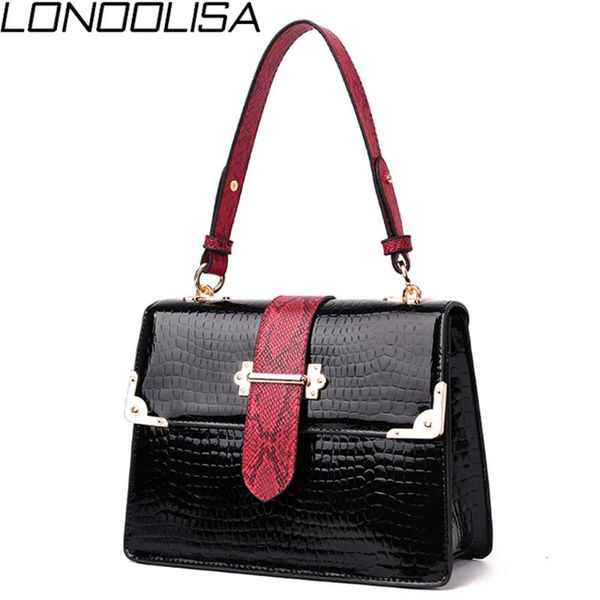 lonoolisa fashion ladies hand bags crocodile snake pattern women flap bag leather luxury handbags women bags designer sac a main
lonoolisa fashion ladies hand bags crocodile snake pattern women flap bag leather luxury handbags women bags designer sac a main