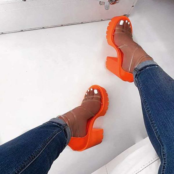 women's open toe transpar zippered waterproof platform high heels shoes sandals high heels sandals womens shoes buty damskie, Black
women's open toe transpar zippered waterproof platform high heels shoes sandals high heels sandals womens shoes buty damskie, Black