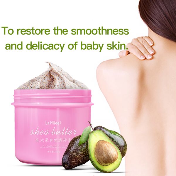 exfoliating gel body scrub cream shea butter fruit skin whitening go cutin dead skin moisturizing body care 250g
exfoliating gel body scrub cream shea butter fruit skin whitening go cutin dead skin moisturizing body care 250g