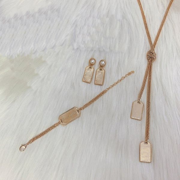europe and america fashion tags gold plated lock pendant necklace bracelet earring set for girls' party wedding, Black
europe and america fashion tags gold plated lock pendant necklace bracelet earring set for girls' party wedding, Black