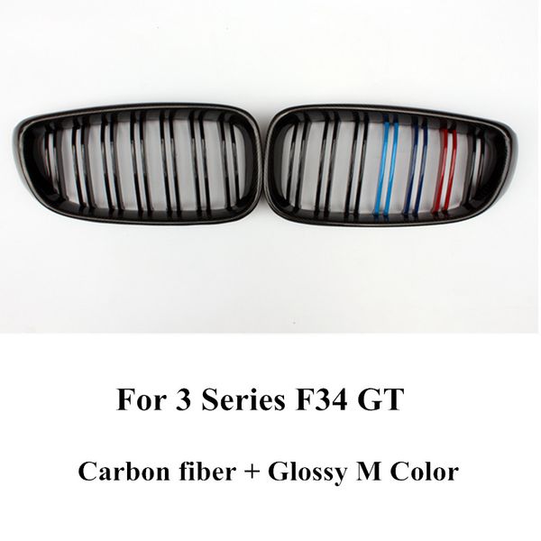 1 пара из углеродного волокна glossy black front гонки гриль гриль abs почки mesh grille для 3 series gt f34 2012-2016
1 пара из углеродного волокна glossy black front гонки гриль гриль abs почки mesh grille для 3 series gt f34 2012-2016