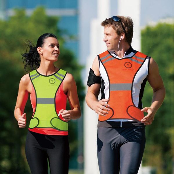 high visibility reflective vest outdoor safety vests night work security running cycling safety reflective vest, Black;blue
high visibility reflective vest outdoor safety vests night work security running cycling safety reflective vest, Black;blue