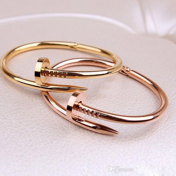 uspecial 100% new 316l titanium steel brand name nail punk lovers women and man bangle ing, Black
uspecial 100% new 316l titanium steel brand name nail punk lovers women and man bangle ing, Black