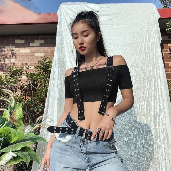 new black strapless short sleeve rib t-shirt crop woman 2020 summer casual party slash neck tees simple camisole, White
new black strapless short sleeve rib t-shirt crop woman 2020 summer casual party slash neck tees simple camisole, White