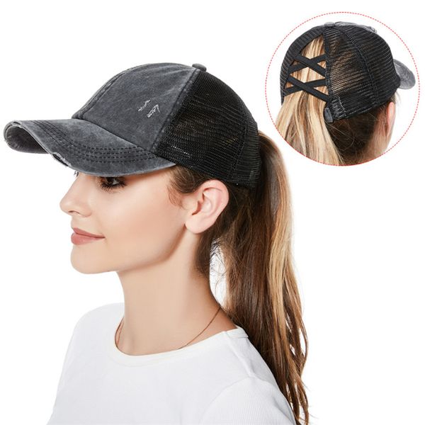 11 baseball criss cross ponytail visor washed cotton cap caps party bun hat sun jj664 outdoor hat messy snapback summer color mlhfu, White;black
11 baseball criss cross ponytail visor washed cotton cap caps party bun hat sun jj664 outdoor hat messy snapback summer color mlhfu, White;black