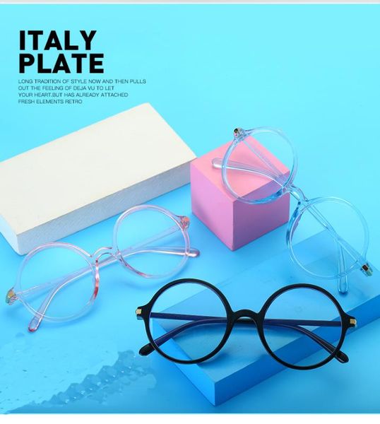 agstum men women glasses frame men anti blue light eyeglasses frame vintage round clear, Black
agstum men women glasses frame men anti blue light eyeglasses frame vintage round clear, Black