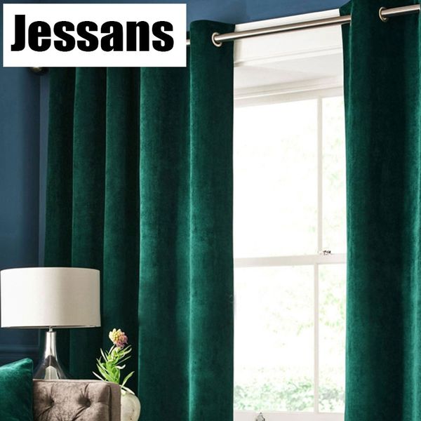 high shading luxury velvet blackout windows curtain drape panel for living room bedroom interior home decoration solid color
high shading luxury velvet blackout windows curtain drape panel for living room bedroom interior home decoration solid color