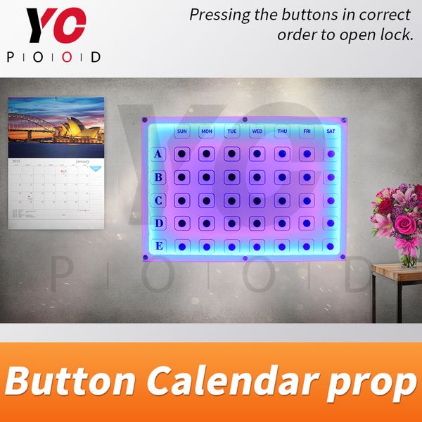 live escape room props button calendar prop pressing button in correct order to open maglock
live escape room props button calendar prop pressing button in correct order to open maglock