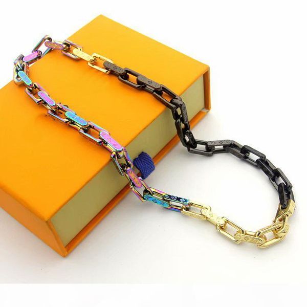 i fashion new arrive men 316l titanium steel engrave four leaf flower colored v letter 18k plated gold thick necklaces, Silver
i fashion new arrive men 316l titanium steel engrave four leaf flower colored v letter 18k plated gold thick necklaces, Silver